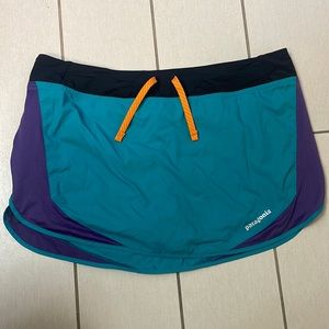 Patagonia medium athletic skirt with shorts